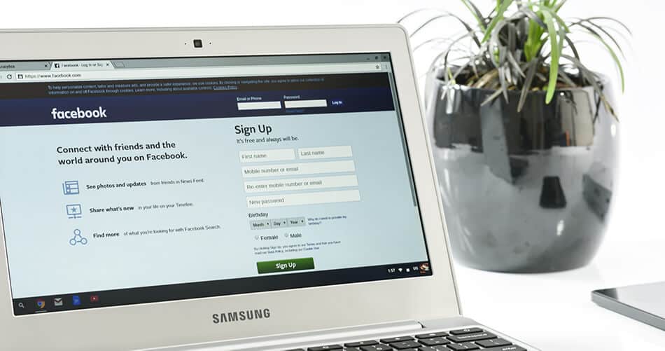 Facebook LogIn Page