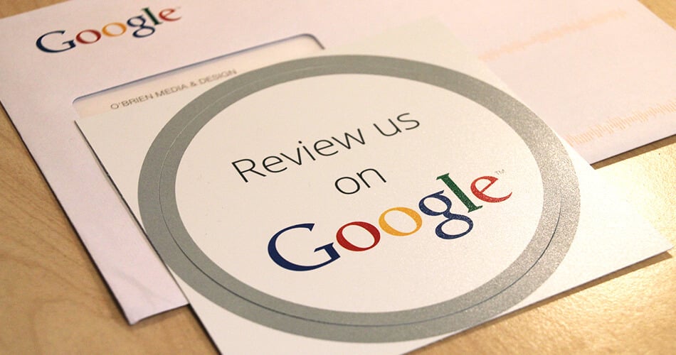 Review Us on Google Sticker