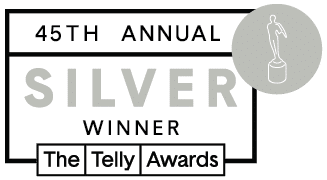 ADLG Marketing was Silver winner at the 45th Annual Telly Awards